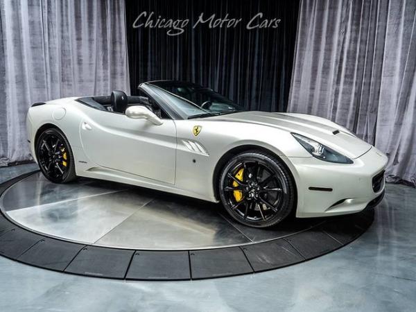 Used 2013 Ferrari California Convertible **Bianco Fuji** HIGH Original MSRP for sale Sold at Chicago Motor Cars in West Chicago IL 60185 6