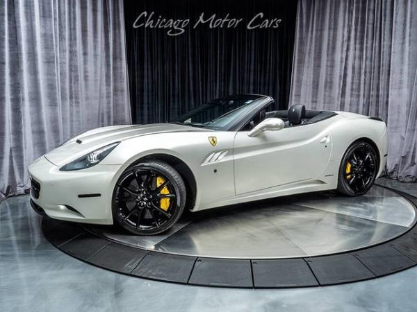 Used 2013 Ferrari California Convertible **Bianco Fuji** HIGH Original MSRP for sale Sold at Chicago Motor Cars in West Chicago IL 60185 1