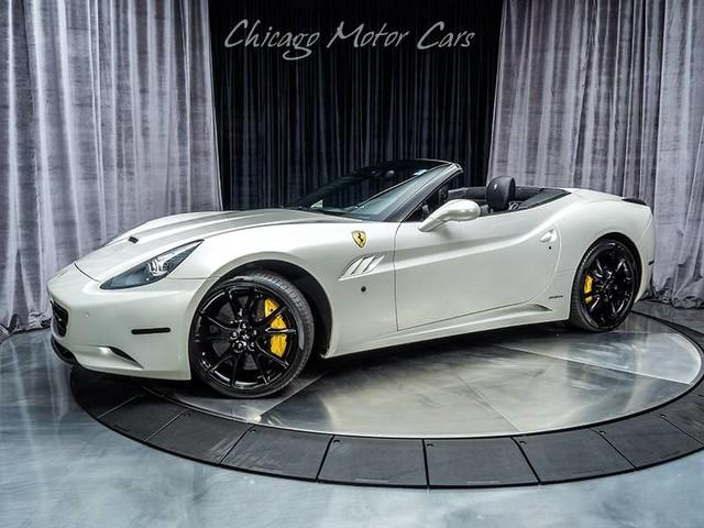 Used 2013 Ferrari California Convertible **Bianco Fuji** HIGH Original MSRP for sale Sold at Chicago Motor Cars in West Chicago IL 60185 1