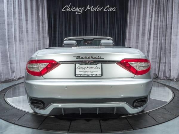 Used 2012 Maserati GranTurismo Convertible Sport for sale Sold at Chicago Motor Cars in West Chicago IL 60185 4