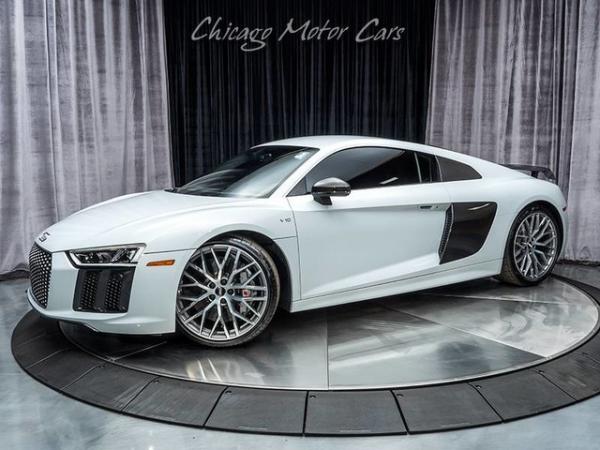 Used 2017 Audi R8 Coupe V10 Plus MSRP $202,590+ for sale Sold at Chicago Motor Cars in West Chicago IL 60185 1