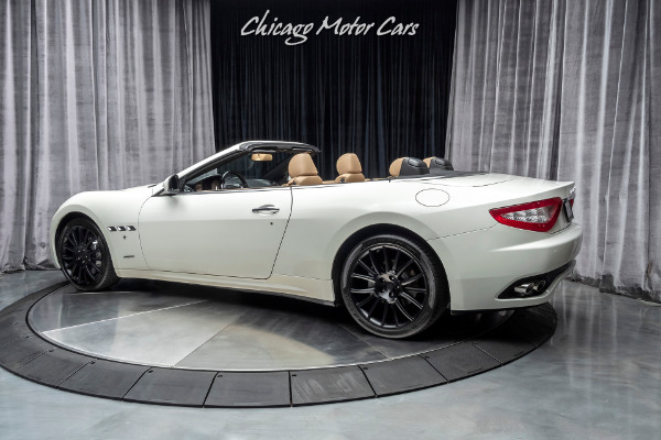Used 2013 Maserati GranTurismo Convertible 16K MILES! 20-INCH TRIDENT WHEELS! GLOSS BLACK TRIM! for sale Sold at Chicago Motor Cars in West Chicago IL 60185 3
