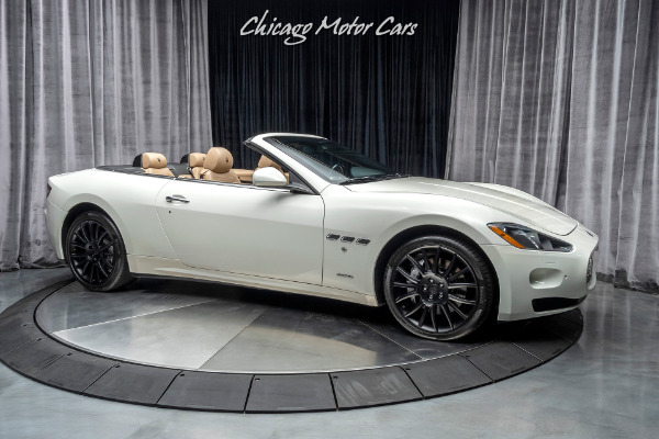 Used 2013 Maserati GranTurismo Convertible 16K MILES! 20-INCH TRIDENT WHEELS! GLOSS BLACK TRIM! for sale Sold at Chicago Motor Cars in West Chicago IL 60185 6