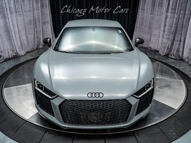 Used 2017 Audi R8 Coupe V10 plus MSRP $201,150 **Nardo Grey** For Sale (Special  Pricing)