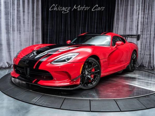 Used 2016 Dodge Viper ACR *ONLY 33 MILES* for sale Sold at Chicago Motor Cars in West Chicago IL 60185 2