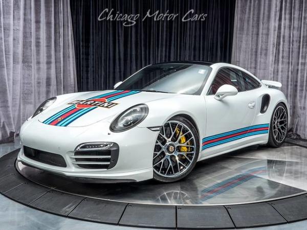 Used 2015 Porsche 911 Turbo S Martini for sale Sold at Chicago Motor Cars in West Chicago IL 60185 2