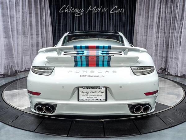 Used 2015 Porsche 911 Turbo S Martini for sale Sold at Chicago Motor Cars in West Chicago IL 60185 4