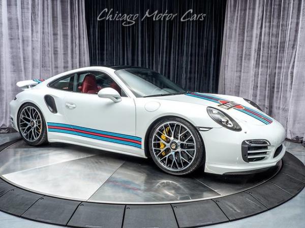 Used 2015 Porsche 911 Turbo S Martini for sale Sold at Chicago Motor Cars in West Chicago IL 60185 6