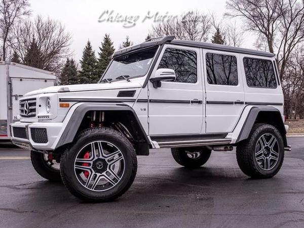 Used 2017 Mercedes-Benz G550 4x4 Squared SUV for sale Sold at Chicago Motor Cars in West Chicago IL 60185 1