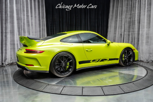 Used 2018 Porsche 911 GT3 Manual Transmission CXX Options! Collector Quality! HIGH MSRP for sale Sold at Chicago Motor Cars in West Chicago IL 60185 5