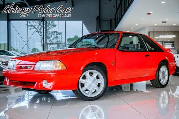 Used 1993 Ford Mustang Cobra SVT for sale Sold at Chicago Motor Cars in West Chicago IL 60185 1