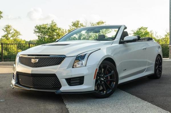 Used 2017 Cadillac ATS-V Convertible 1 of 2 Made! for sale Sold at Chicago Motor Cars in West Chicago IL 60185 4