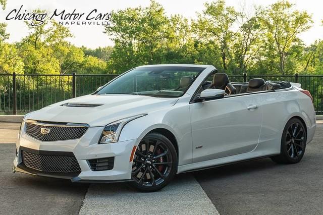 Used 2017 Cadillac ATS-V Convertible 1 of 2 Made! for sale Sold at Chicago Motor Cars in West Chicago IL 60185 1