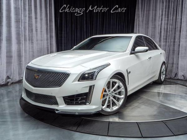 Used 2017 Cadillac CTS-V Sedan for sale Sold at Chicago Motor Cars in West Chicago IL 60185 2