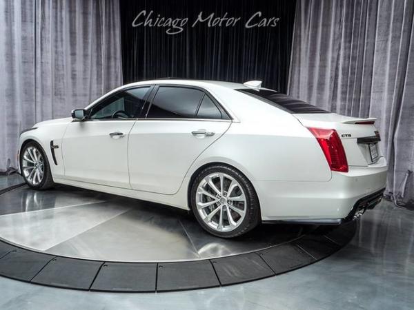 Used 2017 Cadillac CTS-V Sedan for sale Sold at Chicago Motor Cars in West Chicago IL 60185 3