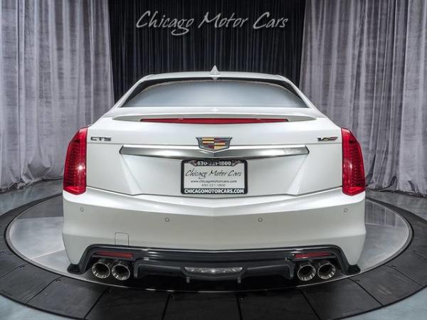 Used 2017 Cadillac CTS-V Sedan for sale Sold at Chicago Motor Cars in West Chicago IL 60185 4