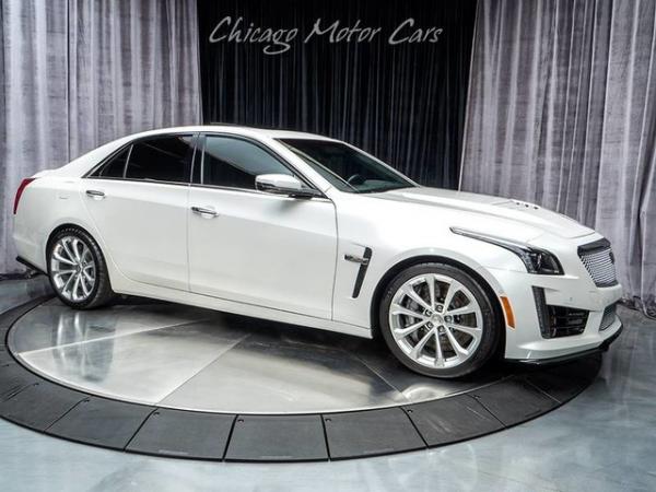 Used 2017 Cadillac CTS-V Sedan for sale Sold at Chicago Motor Cars in West Chicago IL 60185 6