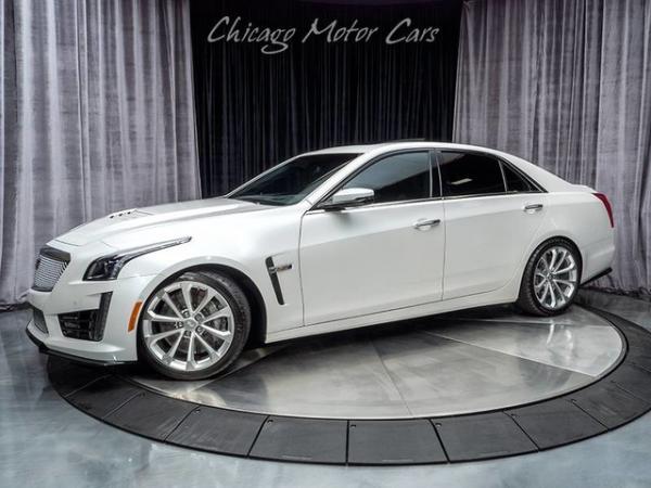 Used 2017 Cadillac CTS-V Sedan for sale Sold at Chicago Motor Cars in West Chicago IL 60185 1