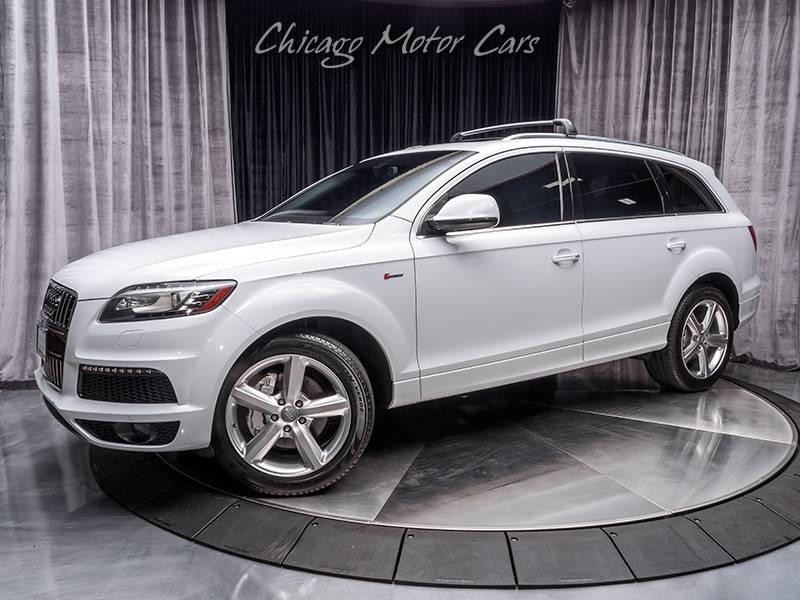 Used 2012 Audi Q7 3.0T S line 4dr SUV for sale Sold at Chicago Motor Cars in West Chicago IL 60185 1