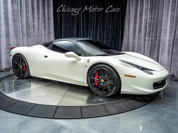 Used 2012 Ferrari 458 Italia Twin Turbo Coupe *758 HP* for sale Sold at Chicago Motor Cars in West Chicago IL 60185 6