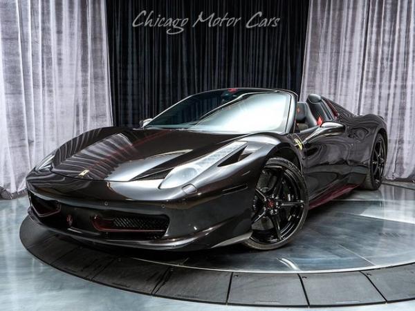 Used 2013 Ferrari 458 Spider Tailor Made $429k+MSRP 1 OF 1 for sale Sold at Chicago Motor Cars in West Chicago IL 60185 2