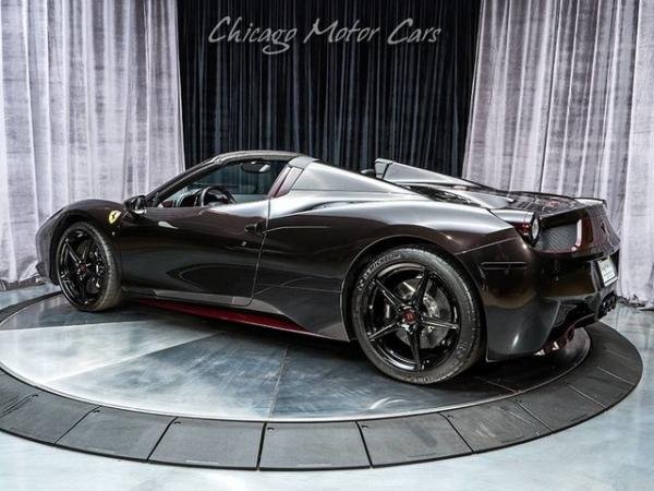 Used 2013 Ferrari 458 Spider Tailor Made $429k+MSRP 1 OF 1 for sale Sold at Chicago Motor Cars in West Chicago IL 60185 3