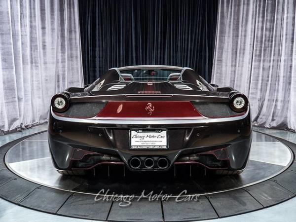 Used 2013 Ferrari 458 Spider Tailor Made $429k+MSRP 1 OF 1 for sale Sold at Chicago Motor Cars in West Chicago IL 60185 4