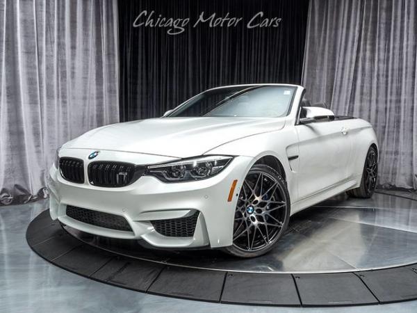 Used 2018 BMW M4 Competition Convertible SRP $91,235+ for sale Sold at Chicago Motor Cars in West Chicago IL 60185 2