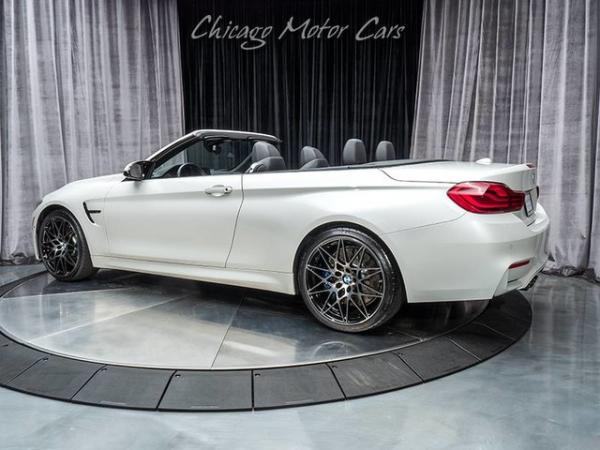 Used 2018 BMW M4 Competition Convertible SRP $91,235+ for sale Sold at Chicago Motor Cars in West Chicago IL 60185 3