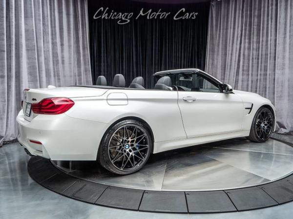 Used 2018 BMW M4 Competition Convertible SRP $91,235+ for sale Sold at Chicago Motor Cars in West Chicago IL 60185 5