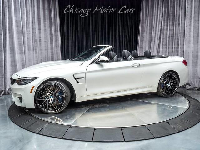 Used 2018 BMW M4 Competition Convertible SRP $91,235+ for sale Sold at Chicago Motor Cars in West Chicago IL 60185 1
