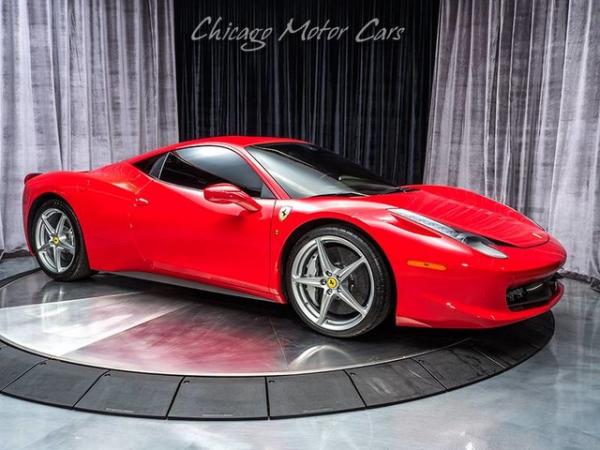 Used 2010 Ferrari 458 Italia Coupe for sale Sold at Chicago Motor Cars in West Chicago IL 60185 3