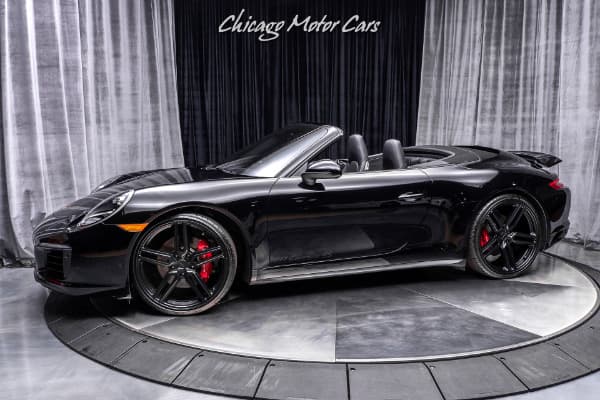 Used 2017 Porsche 911 Carrera 4S Convertible FABSPEED EXHAUST! for sale Sold at Chicago Motor Cars in West Chicago IL 60185 1
