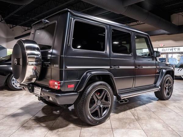 Used 2017 Mercedes-Benz G63 AMG 4 Matic SUV for sale Sold at Chicago Motor Cars in West Chicago IL 60185 6