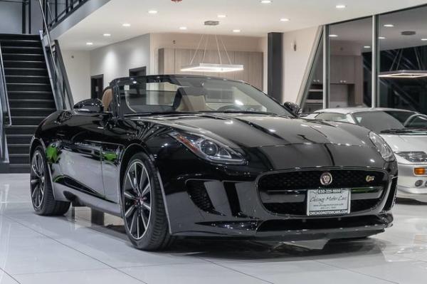 Used 2015 Jaguar F-TYPE V6 S Convertible MSRP $96,988+ for sale Sold at Chicago Motor Cars in West Chicago IL 60185 5