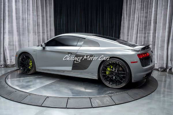 Used 2017 Audi R8 V10 plus R8 V10 plus Coupe MSRP $201,150+ Nardo Grey! for sale Sold at Chicago Motor Cars in West Chicago IL 60185 3