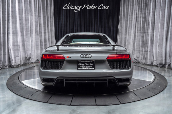 Used 2017 Audi R8 V10 plus R8 V10 plus Coupe MSRP $201,150+ Nardo Grey! for sale Sold at Chicago Motor Cars in West Chicago IL 60185 4