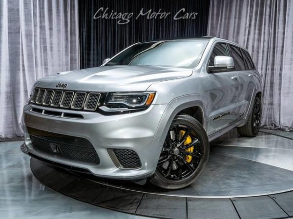 Used 2018 Jeep Grand Cherokee Trackhawk for sale Sold at Chicago Motor Cars in West Chicago IL 60185 2