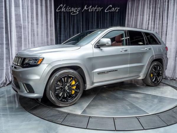 Used 2018 Jeep Grand Cherokee Trackhawk for sale Sold at Chicago Motor Cars in West Chicago IL 60185 1