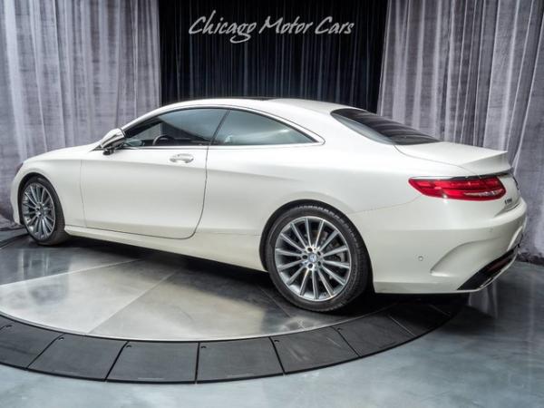 Used 2015 Mercedes-Benz S550 4 Matic Coupe MSRP $141,820 for sale Sold at Chicago Motor Cars in West Chicago IL 60185 4