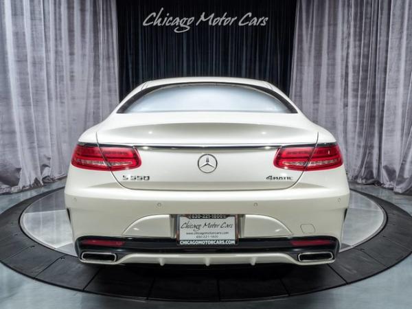 Used 2015 Mercedes-Benz S550 4 Matic Coupe MSRP $141,820 for sale Sold at Chicago Motor Cars in West Chicago IL 60185 5