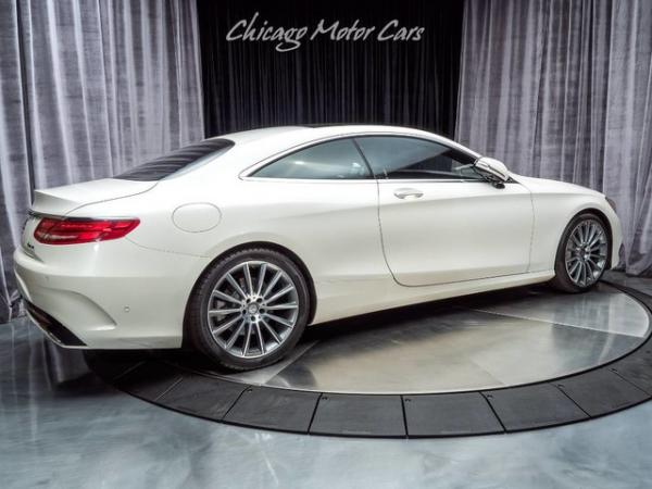 Used 2015 Mercedes-Benz S550 4 Matic Coupe MSRP $141,820 for sale Sold at Chicago Motor Cars in West Chicago IL 60185 6