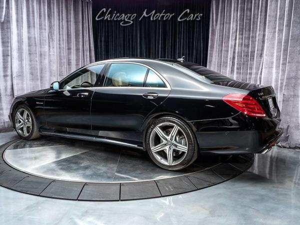 Used 2015 Mercedes-Benz S63 AMG 4 Matic Sedan for sale Sold at Chicago Motor Cars in West Chicago IL 60185 3