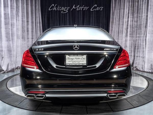 Used 2015 Mercedes-Benz S63 AMG 4 Matic Sedan for sale Sold at Chicago Motor Cars in West Chicago IL 60185 4
