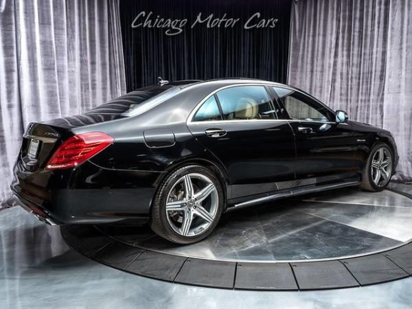 Used 2015 Mercedes-Benz S63 AMG 4 Matic Sedan for sale Sold at Chicago Motor Cars in West Chicago IL 60185 5