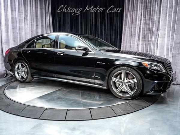 Used 2015 Mercedes-Benz S63 AMG 4 Matic Sedan for sale Sold at Chicago Motor Cars in West Chicago IL 60185 6