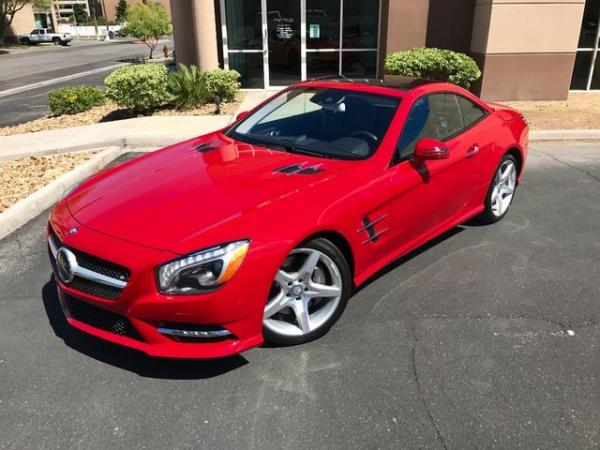 Used 2014 Mercedes-Benz SL550 Convertible for sale Sold at Chicago Motor Cars in West Chicago IL 60185 3