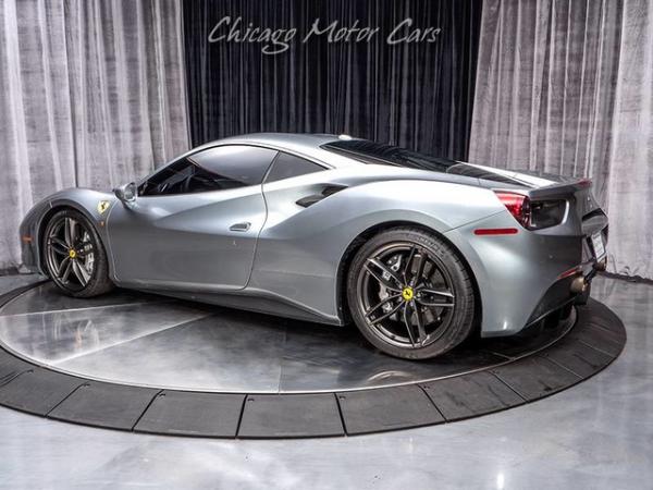 Used 2016 Ferrari 488 GTB Coupe MSRP $337,627 for sale Sold at Chicago Motor Cars in West Chicago IL 60185 3