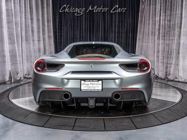 Used 2016 Ferrari 488 GTB Coupe MSRP $337,627 for sale Sold at Chicago Motor Cars in West Chicago IL 60185 4