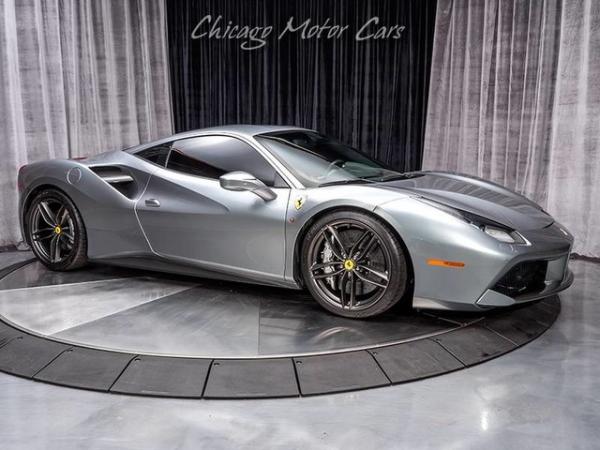 Used 2016 Ferrari 488 GTB Coupe MSRP $337,627 for sale Sold at Chicago Motor Cars in West Chicago IL 60185 6